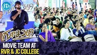 Guna 369 Movie Team At RVR & JC College || Karthikeya || Anagha || Chaitan