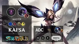 Kai'Sa ADC vs Jinx - EUW Master Patch 11.17
