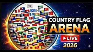 🔴 Marble Race: Which Country Will Win? 🏆 Flag Arena Battle!