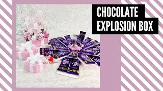 CHOCOLATE EXPLOSION BOX | HEXAGON EXPLOSION BOX | HAPPY BIRTHDAY GIFT | HANDMADE | LATEST IDEAS 2021