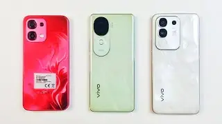 Oppo A6 Pro против Vivo Y29 против Vivo V40E (5G) | Тест скорости и сравнение