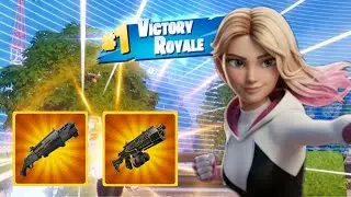6 Eliminations! Blitz as Spider-Gwen using Sentinel Pump Shotgun & Lawless Twinfire Slap Shotgun!