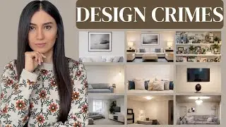 9 Interior Design Mistakes That Make Your Home Look Bad
