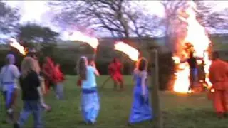 Crasken farm, Beltaine,Celtic Fire Festival 2009, Part 3