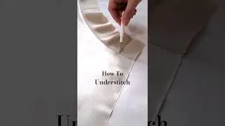 How To Understitch - Sewing Techniques You Need To Know #sewing #sewingtutorial #sewingtips