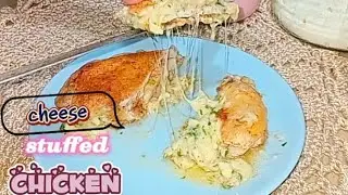 Cheese stuffed chicken😋 | stuffed chicken breast recipe | stuffed chicken recipe 