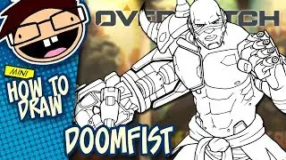 How to Draw DOOMFIST (Overwatch) | Narrated Easy Step-by-Step Tutorial
