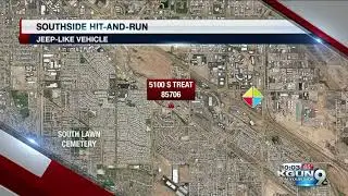 TPD searching for suspect who they say hit two people with SUV