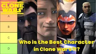 Star Wars: The Clone Wars Character Tier List! (Anakin, Ahsoka, Obi-Wan, Captain Rex, Fives)