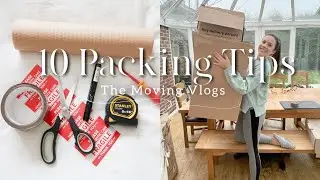 Top 10 PACKING TIPS 📦 | Money saving and sustainable hacks for moving house 🏠