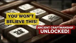 The Last Emperor&rsquo;s Mahjong Set | Handmade with Wood, Bone & Tree Sap