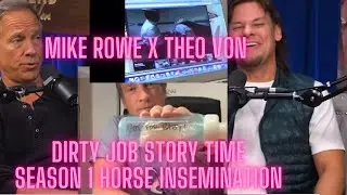 Mike Rowe explains WILD Dirty Jobs Story to Theo Von 🐎🤣😂