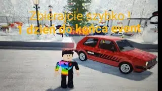 1 dzień do końca event świątecznego w Polish car driving
