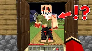 NEVER Open the Door to Strangers in Minecraft JJ and Mikey Challenge - Maizen Nico Cash