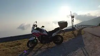 X-Cape 650: Monte Cesen in solitaria col freddo