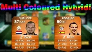SMOTM Rodrigo and MOTM Sneijder Multicoloured 700k Hybrid Squad Builder!