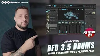 🚨BFD 3.5 Drums - O Plugin de Bateria Mais Realista PELO MENOR PREÇO ($39)