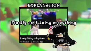 The truth of why I quit adopt me.. 