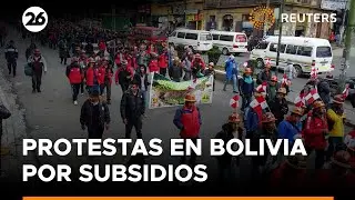 Protestas estallan en Bolivia tras el fin de los subsidios a los combustibles | #Reuters