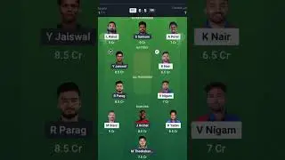 Final fantasy team DC vs RR match prediction #viral #youtube  #shorts #cricket #ipl #dream11