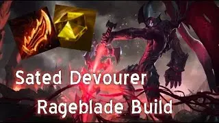Aatrox Jungle Game - Sated Devourer Rageblade Build - League of Legends