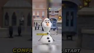 Disney действительно это сделал... Олаф существует! ❄️ #холодноесердце #disneyshorts #shorts