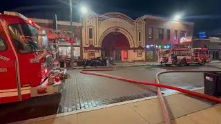 Old Daisy Theatre damaged in overnight fire
