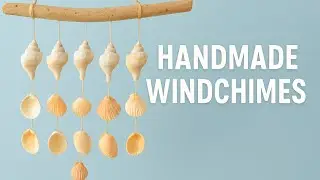 Handmade Seashell Wind Chimes | How To Make Easy DIY Home Decor