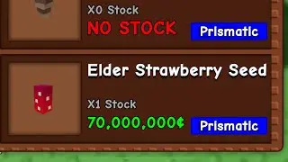 Unedited grow a garden update footage (cooking & trading)