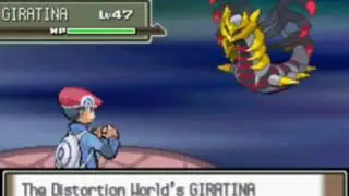 Pokemon platinum lucas vs giratatina