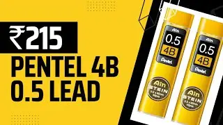 Pentel 4B 0.5 Lead for  Mechanical Pencil | Unboxing Pentel Lead | Mechanical Pencil for Sketch