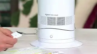Dyson AM09 Hot & Cool Bladeless Fan & Heater with Jet Focus on QVC