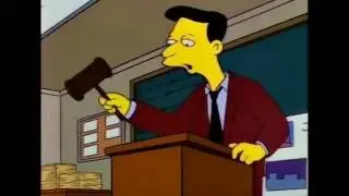 The Simpsons - Auction Scene 'Sold For A Buck'