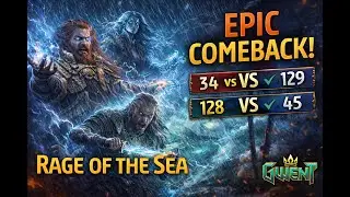 From 34 to 128! | INSANE Rage of the Sea Comeback vs Northern Realms Shieldwall | GWENT