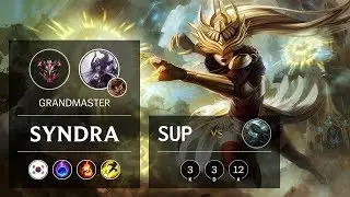 Syndra Support vs Senna - KR Grandmaster Patch 10.2