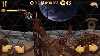 Trials Frontier - Giant Leaps (To The Moon) - Parched Cliff