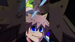 DRAWING SORA AND RIKU FROM KINGDOM HEARTS