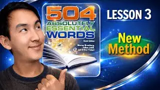 504 Essential English Words Lesson 3