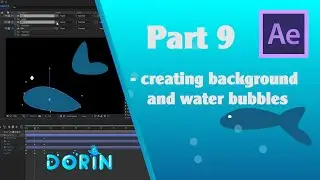 Basic Animation - Part 9 - How to Create Background and Water Bubbles in After Effects