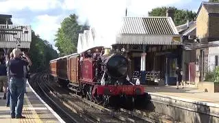 Prairie L150, Electric Locomotive No.12 'Sarah Siddons' and Metropolitan No. 1 passing Chorleywood