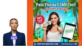 PASS FLORIDA FLSMV TEST. DMVTestMaster The Best Practice Test