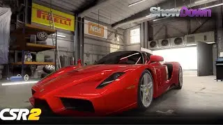 【CSR2】Enzo , 7.29x tune & shift