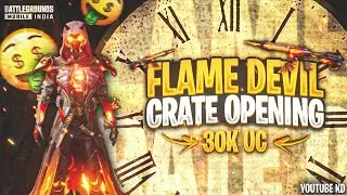 NEW FLAME DEVIL LUCKY SPIN🔥 | FIRST ULTIMATE OUTFIT IN BGMI | YOUTUBE KD💸
