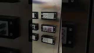 Real shot of the installation effect of the cable entry plate control cabinet