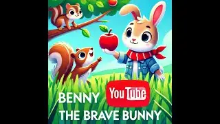 Benny the Brave Bunny 🐰💪 | Short Animal Story for Kids | Whimsy Wonders