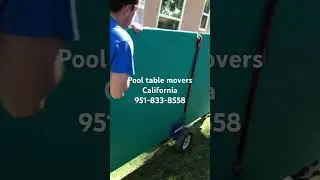 How Move a Pool Table &hellip; ( como mover una mesa de Billar ) California Services ☎️(951)833-8558