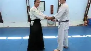 Aikido Exercises: Aiki Taiso&mdash;Fune Kogi Undo Used in a Technique