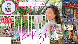 Cozy Escape Awards Nominated Books for Bookish Cozy Mysteries 2021