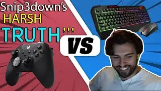 Snip3down's BRUTAL Truth on Controller vs MnK players!