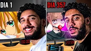 Passei 365 DIAS vendo ANIMES BIZARROS!!